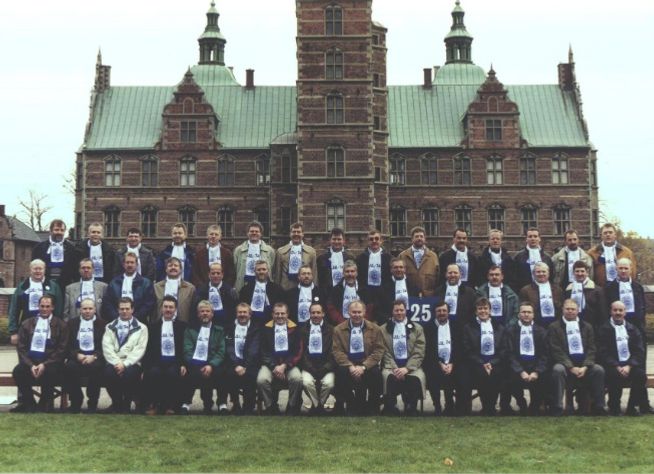 Her er holdet til 25 års jubilæet.