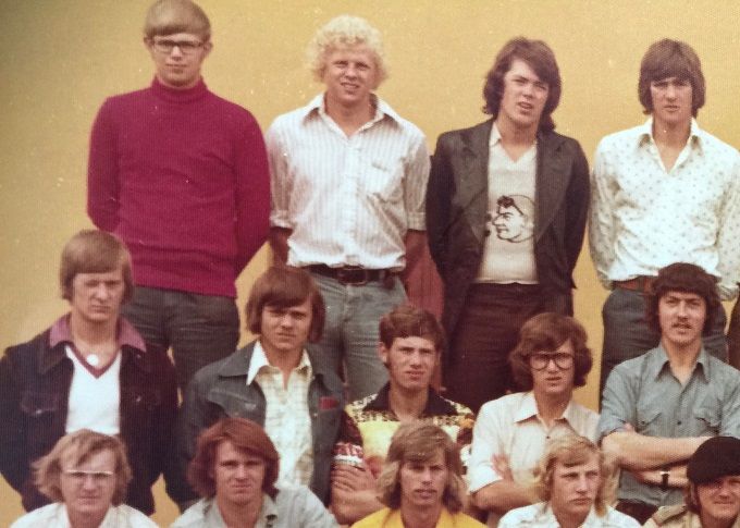 Billede er fra den dag 3 deling blev hjemsendt i 1975.